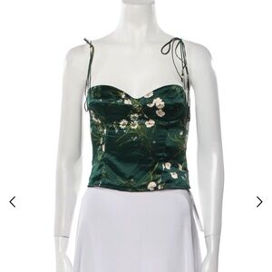 Reformation Tory Silk Top